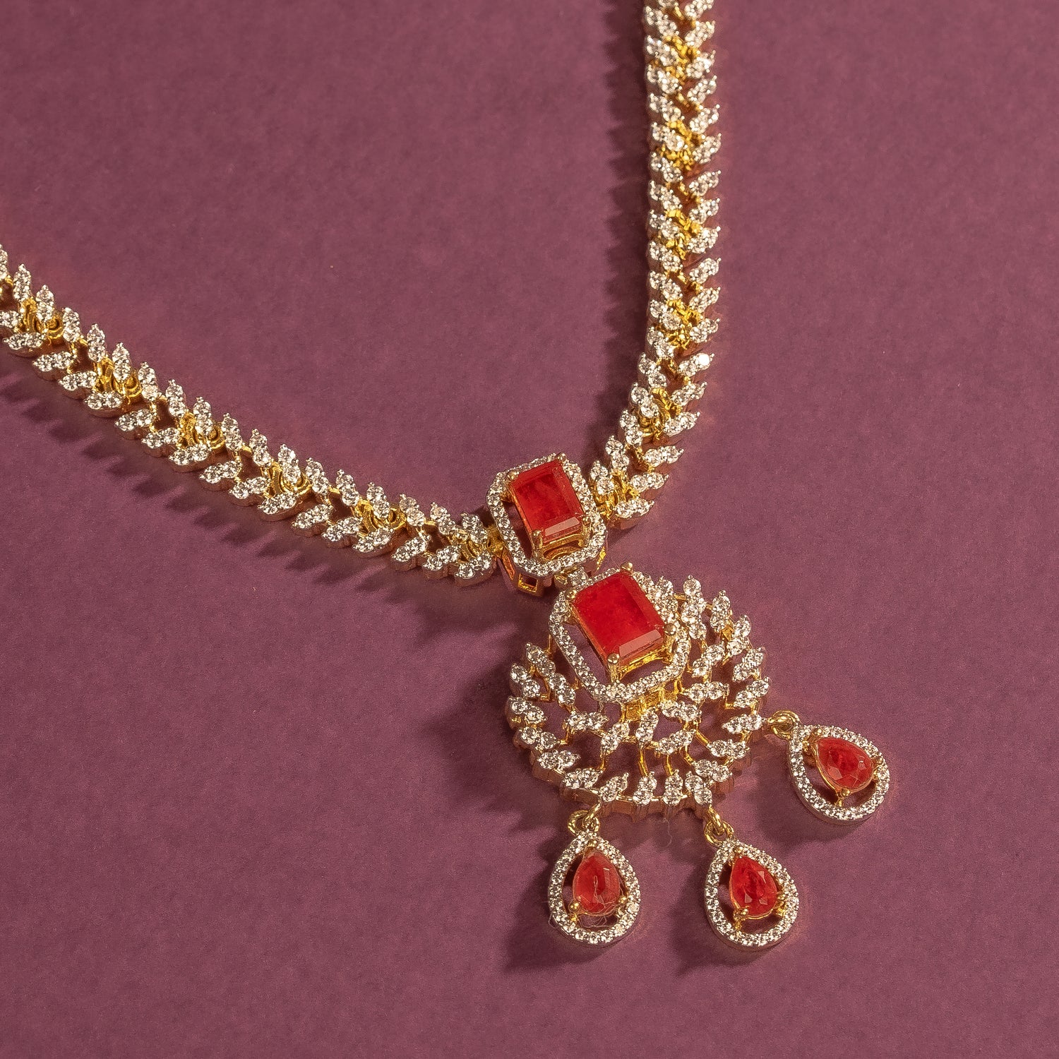 Cubic Zirconia Necklace