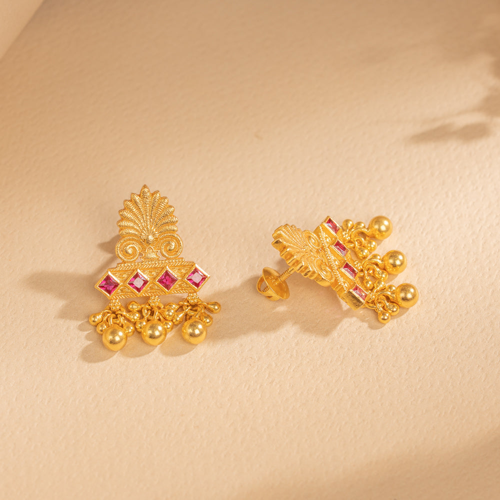 Gold Plated Earrings