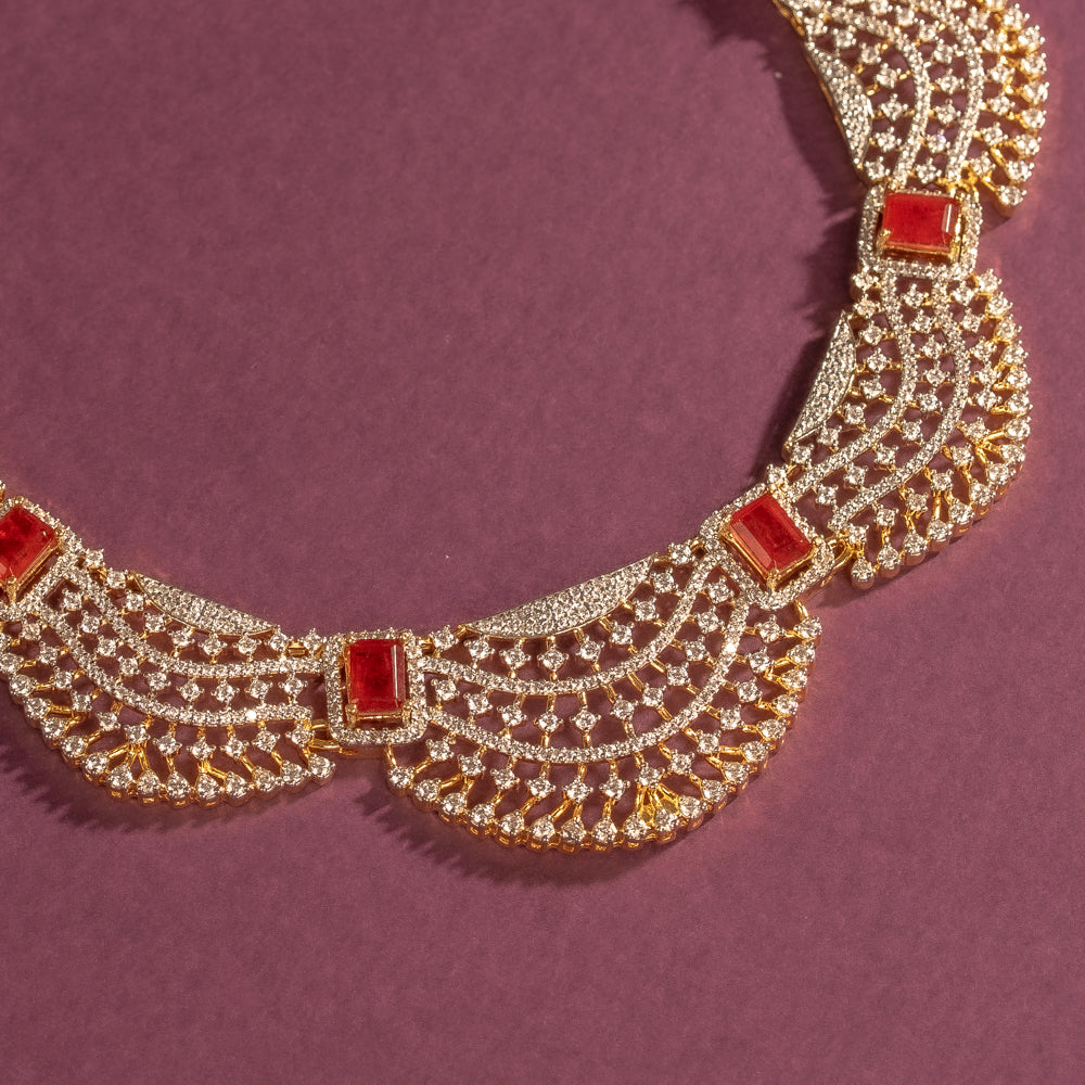 Cubic Zirconia Necklace