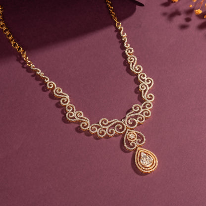Cubic Zirconia Necklace