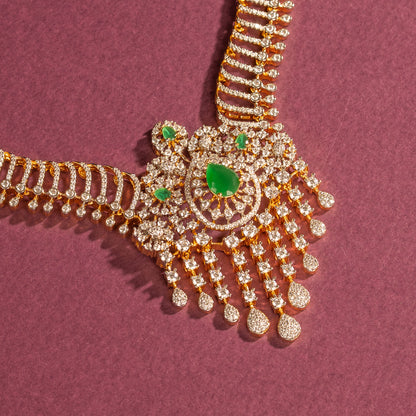 CZ Necklace and Earring