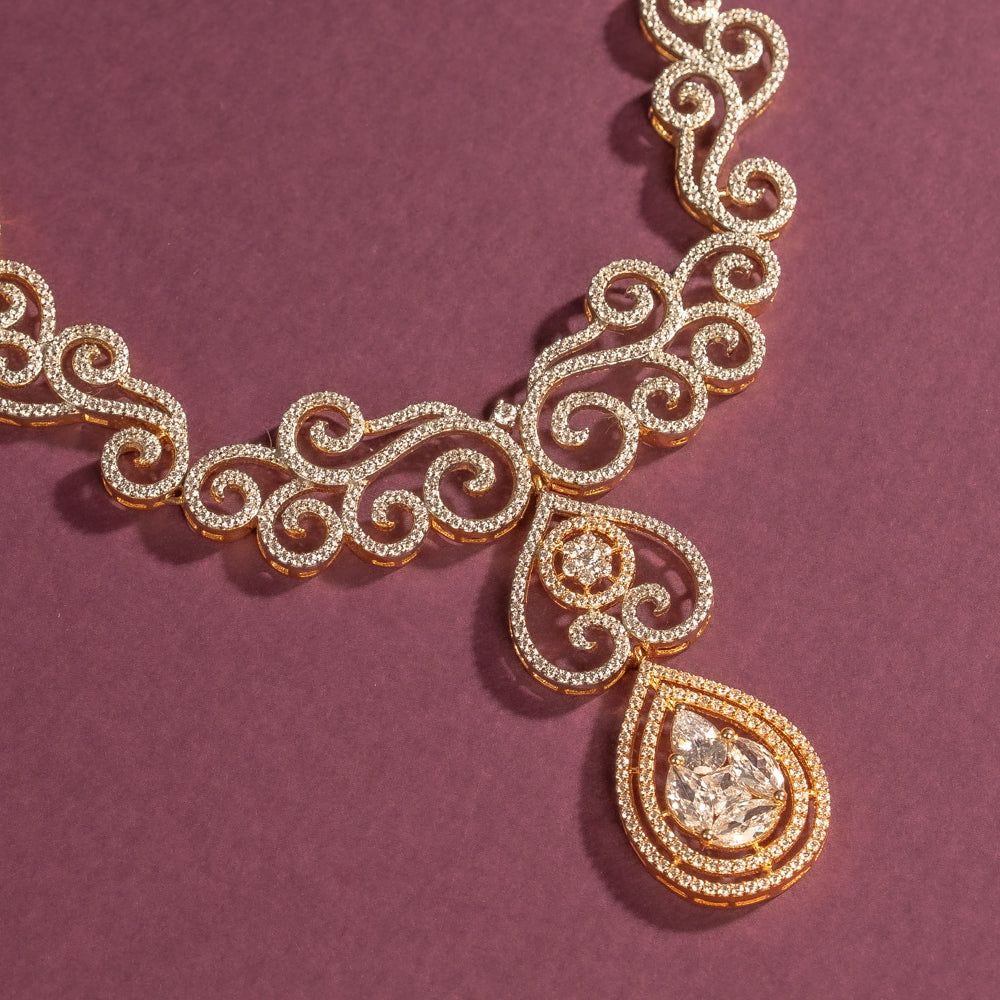 Cubic Zirconia Necklace