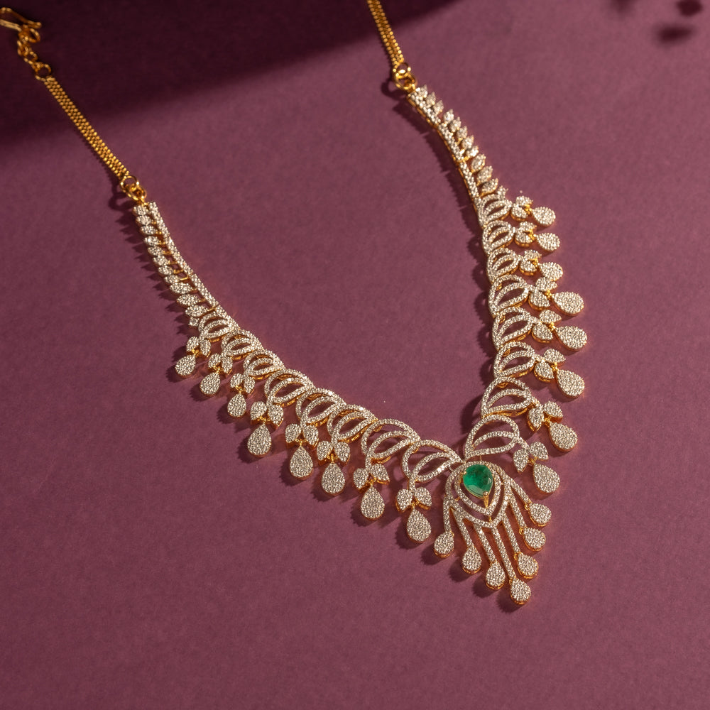 Cubic Zirconia Necklace