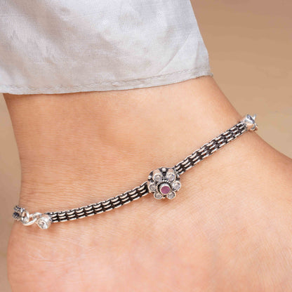 Silver Anklet