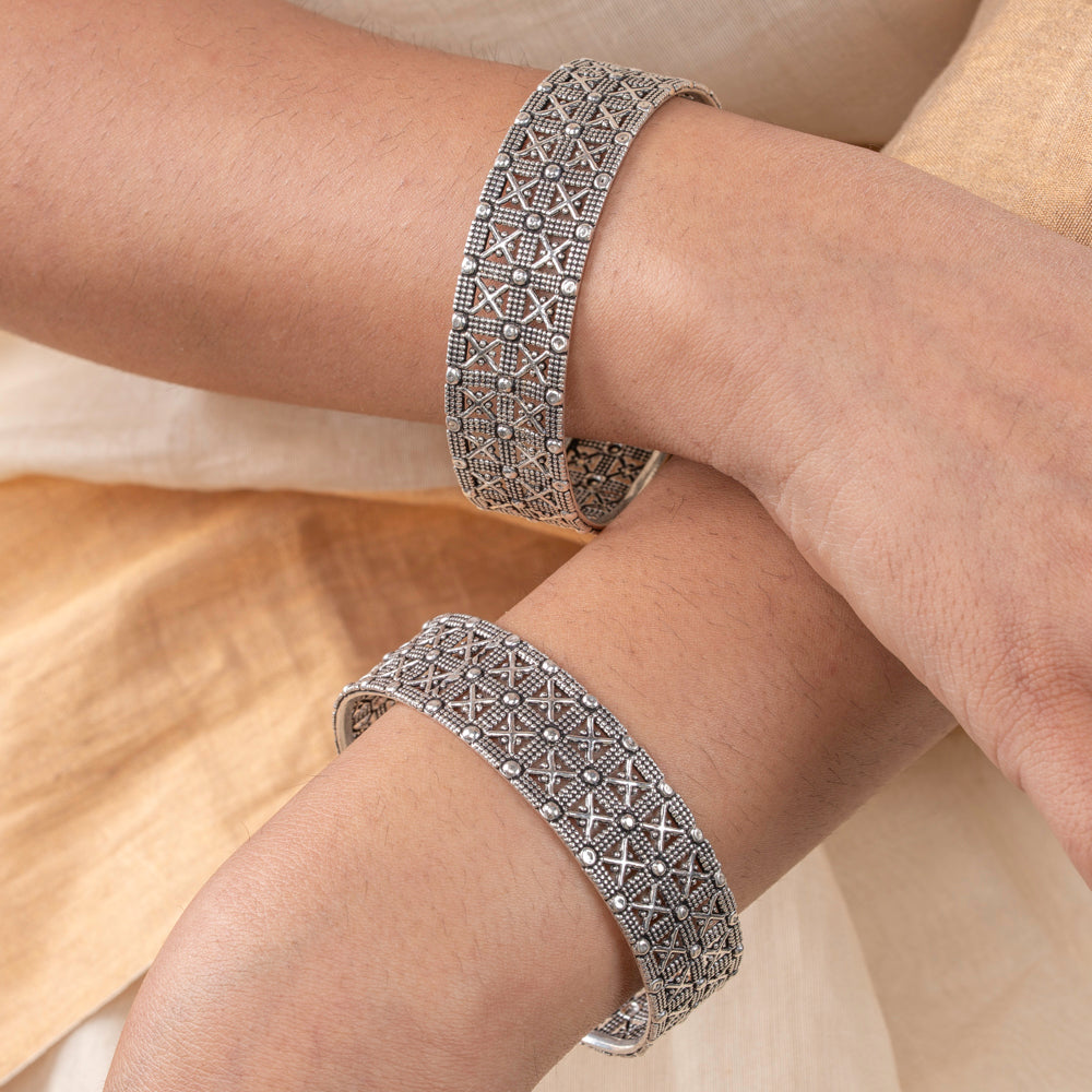 Oxidised Bangle