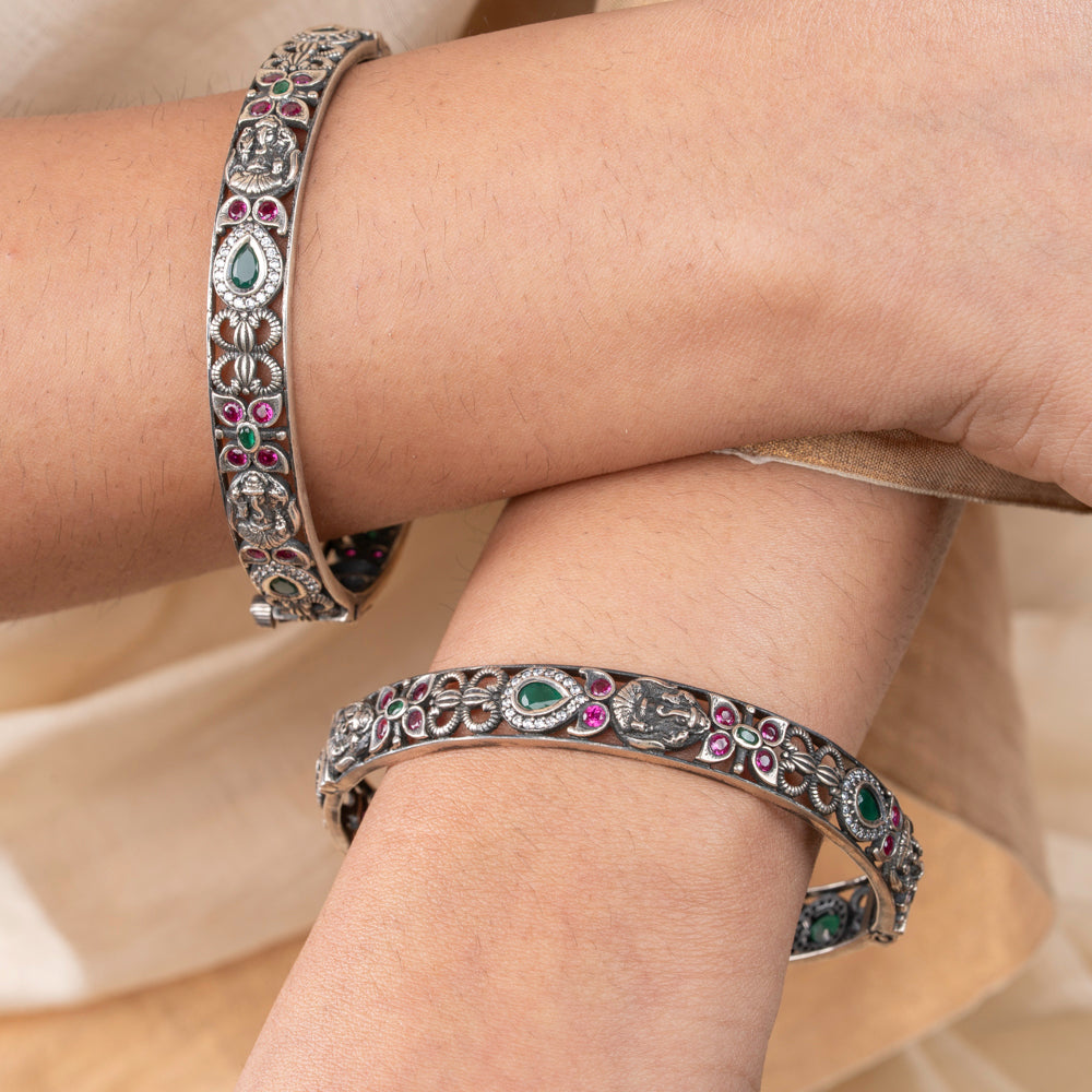 Oxidised Bangle
