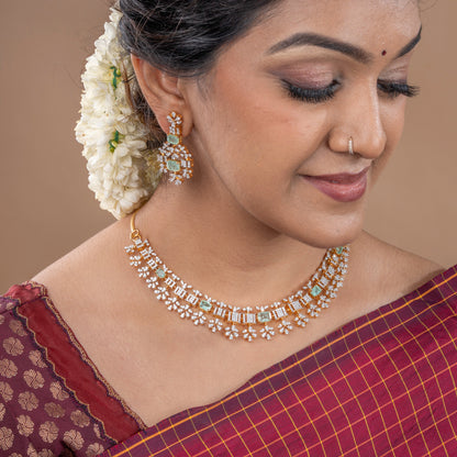 CZ Necklace &amp; Earring