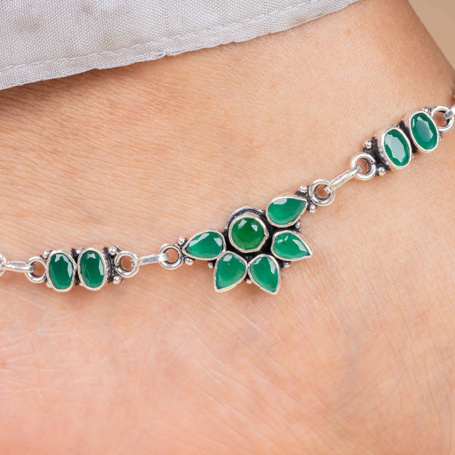 Silver Anklet