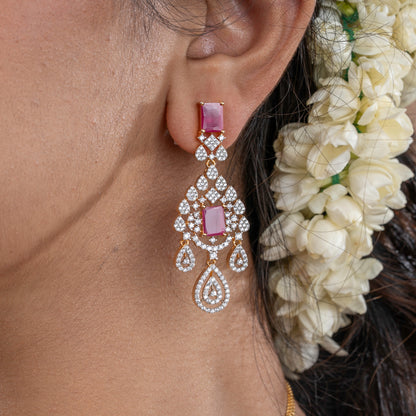 CZ Necklace &amp; Earring