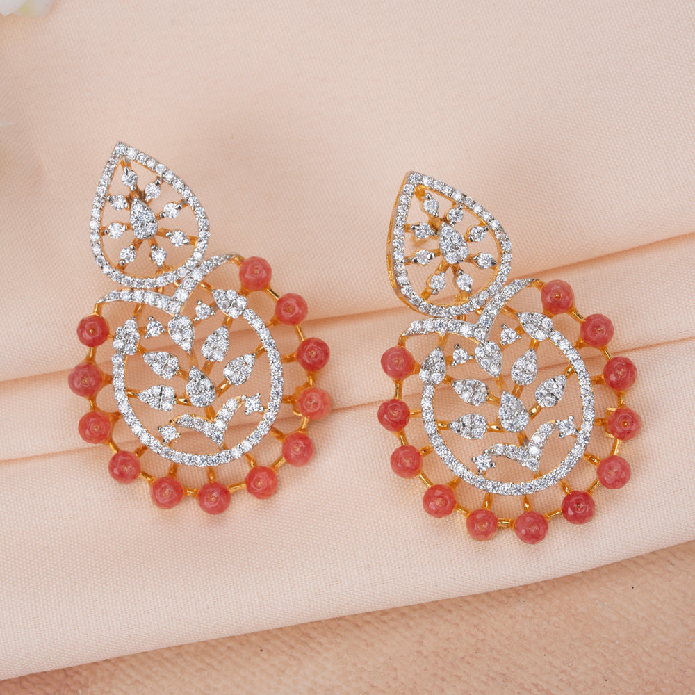 CZ Necklace &amp; Earring