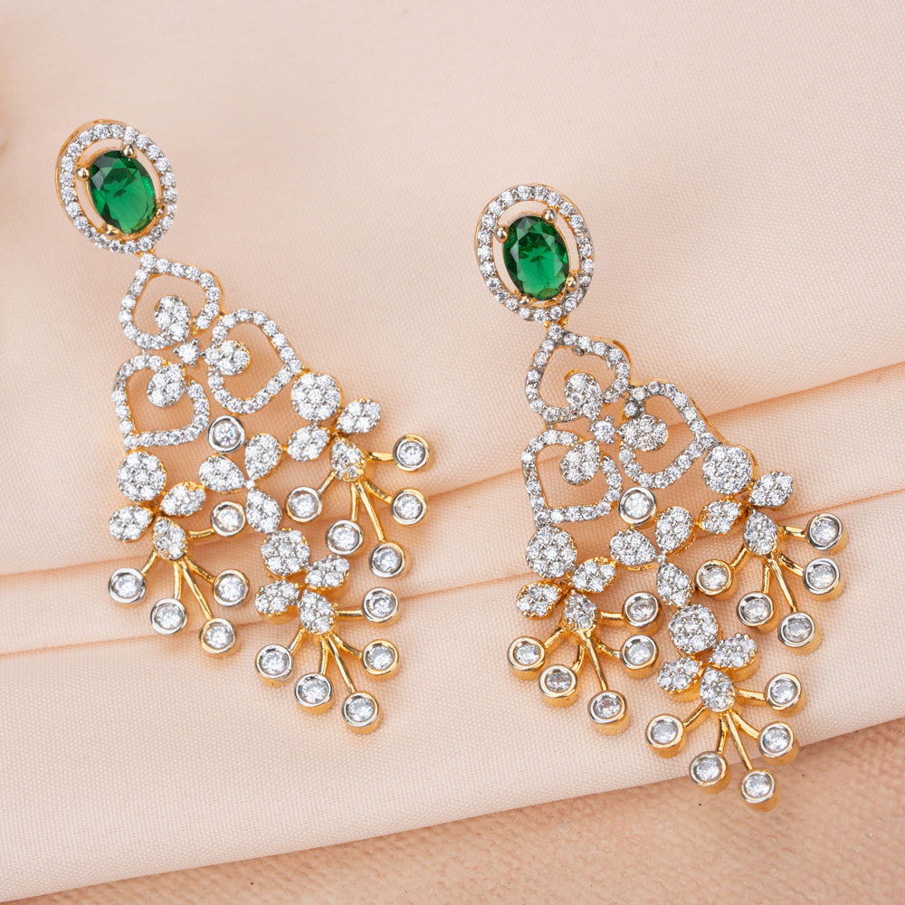 CZ Necklace &amp; Earring