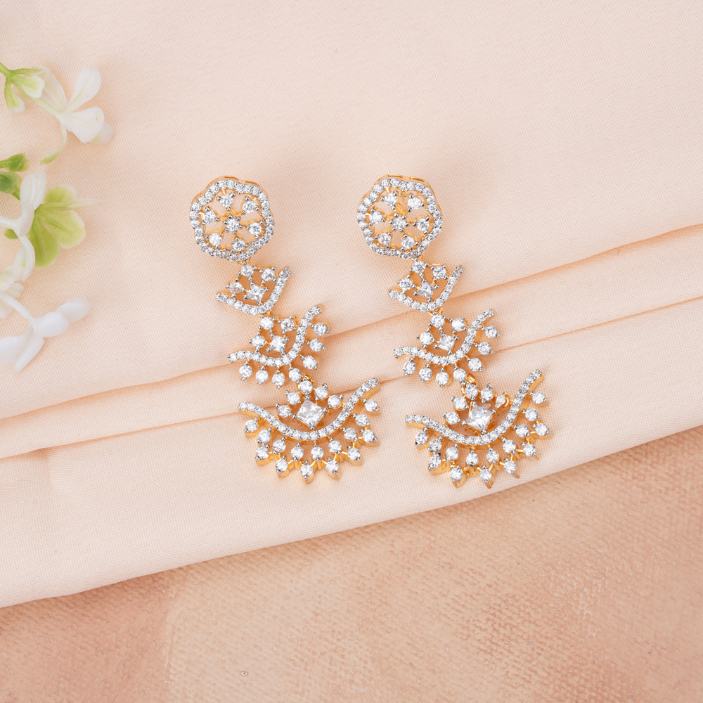 CZ Necklace &amp; Earring