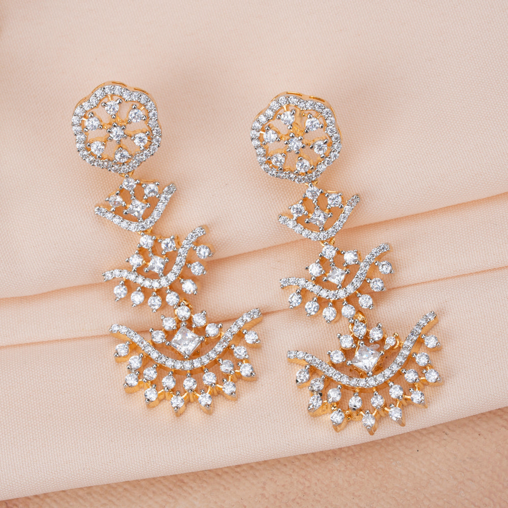 CZ Necklace &amp; Earring