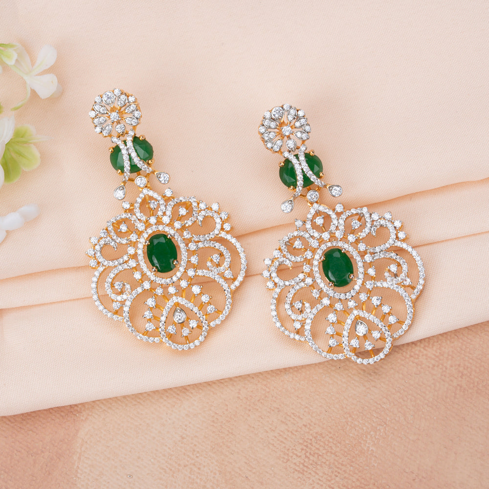 CZ Necklace &amp; Earring