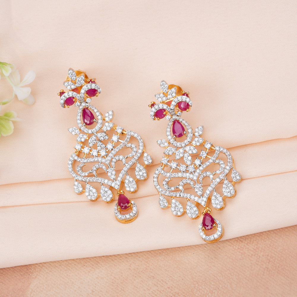 CZ Necklace &amp; Earring