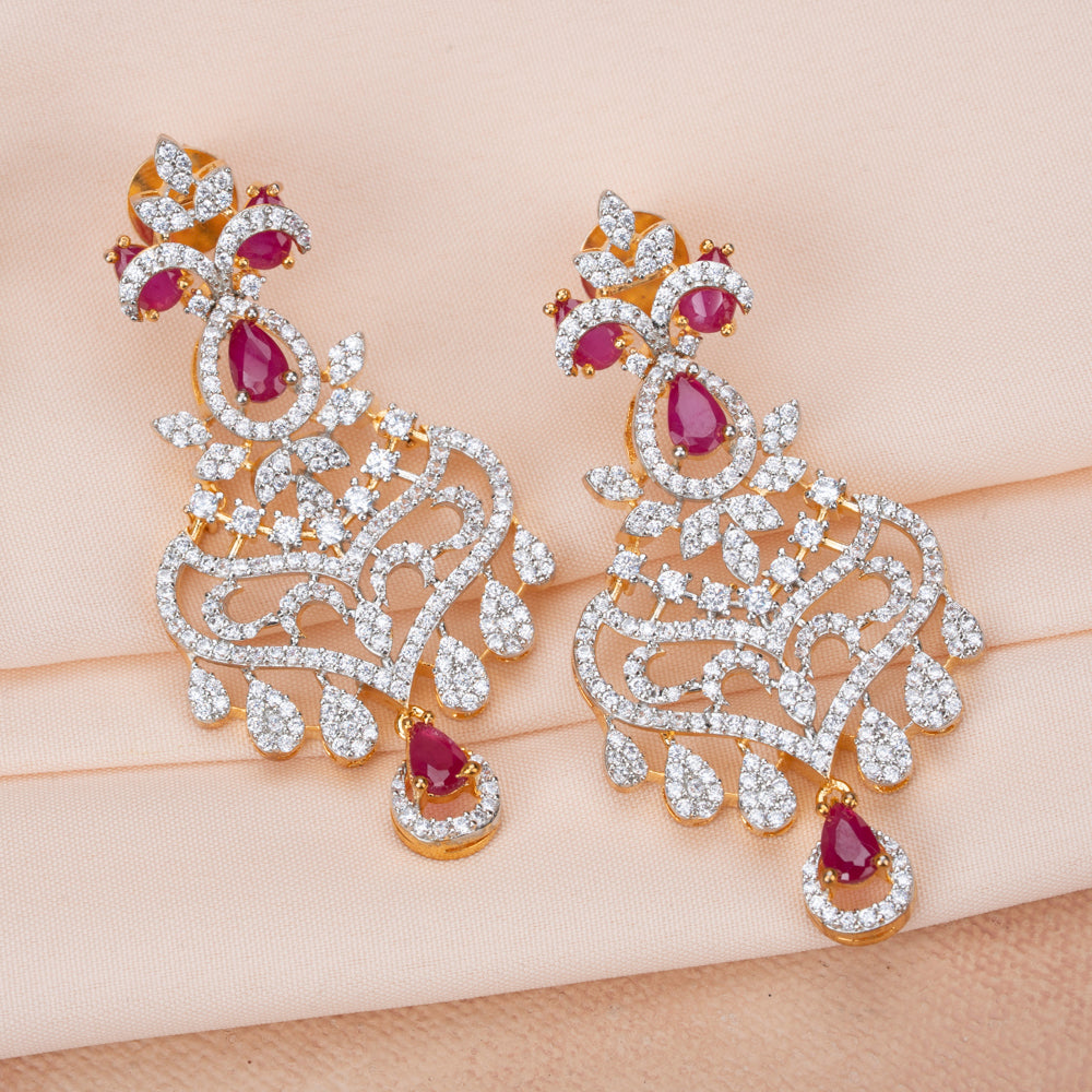 CZ Necklace &amp; Earring