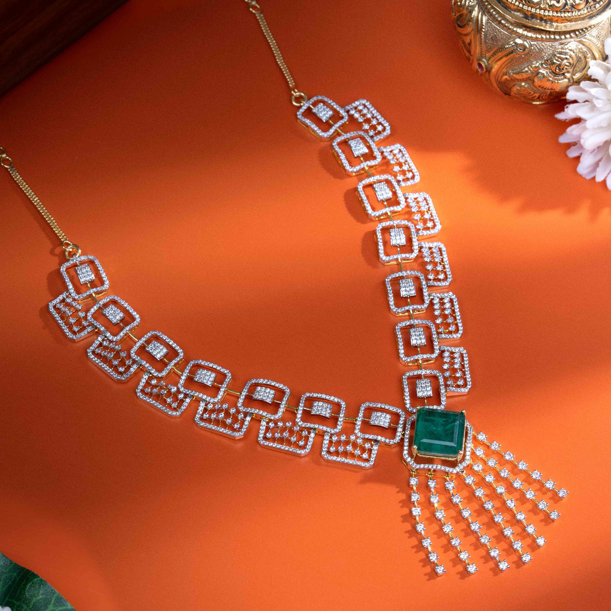 Cubic Zirconia Necklace