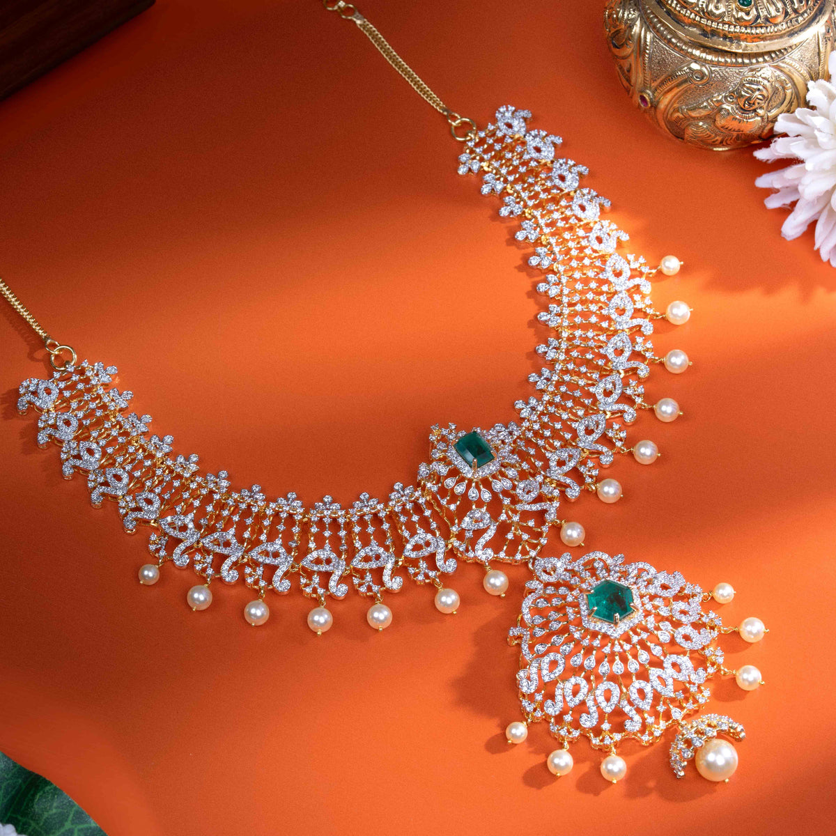 Cubic Zirconia Necklace