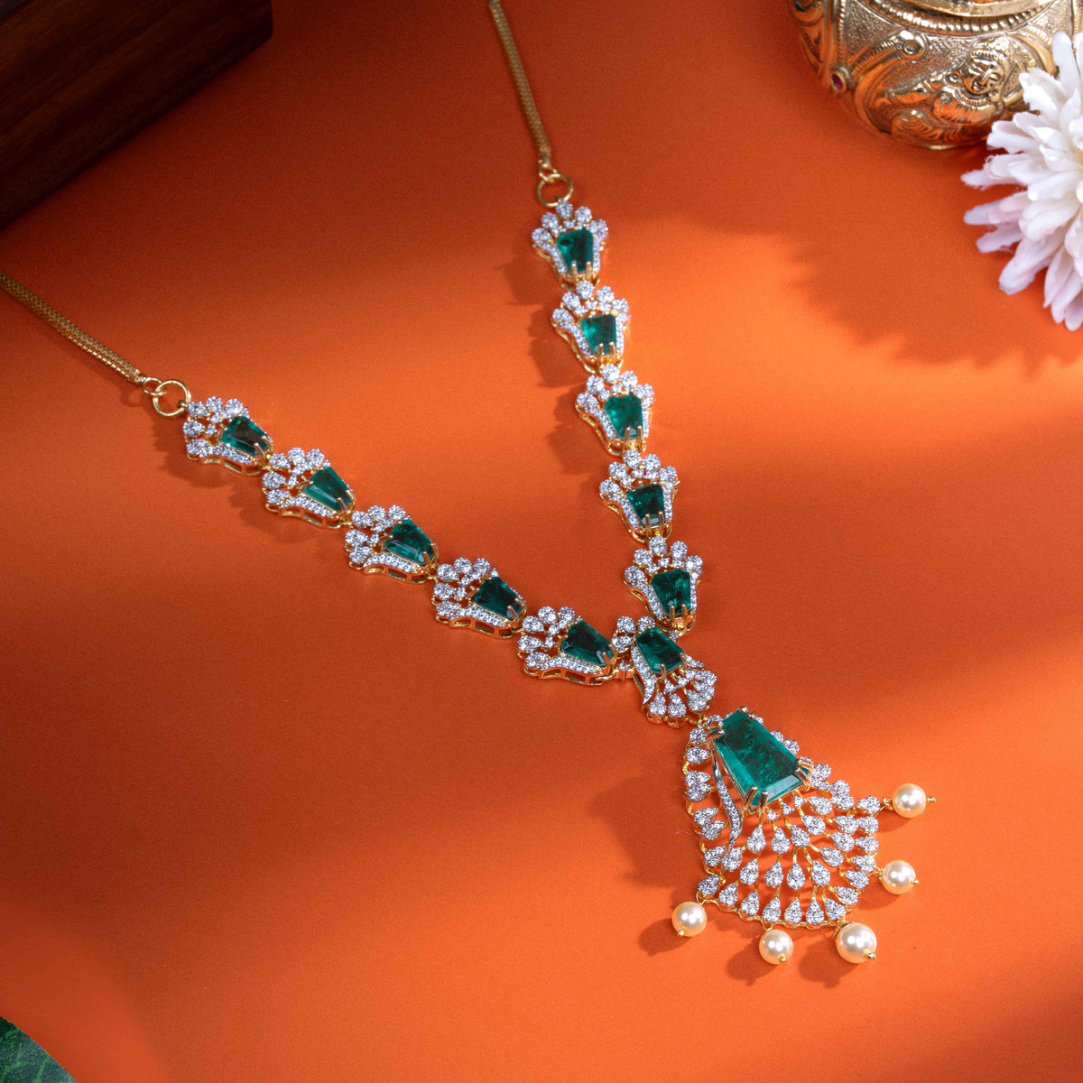 Cubic Zirconia Necklace