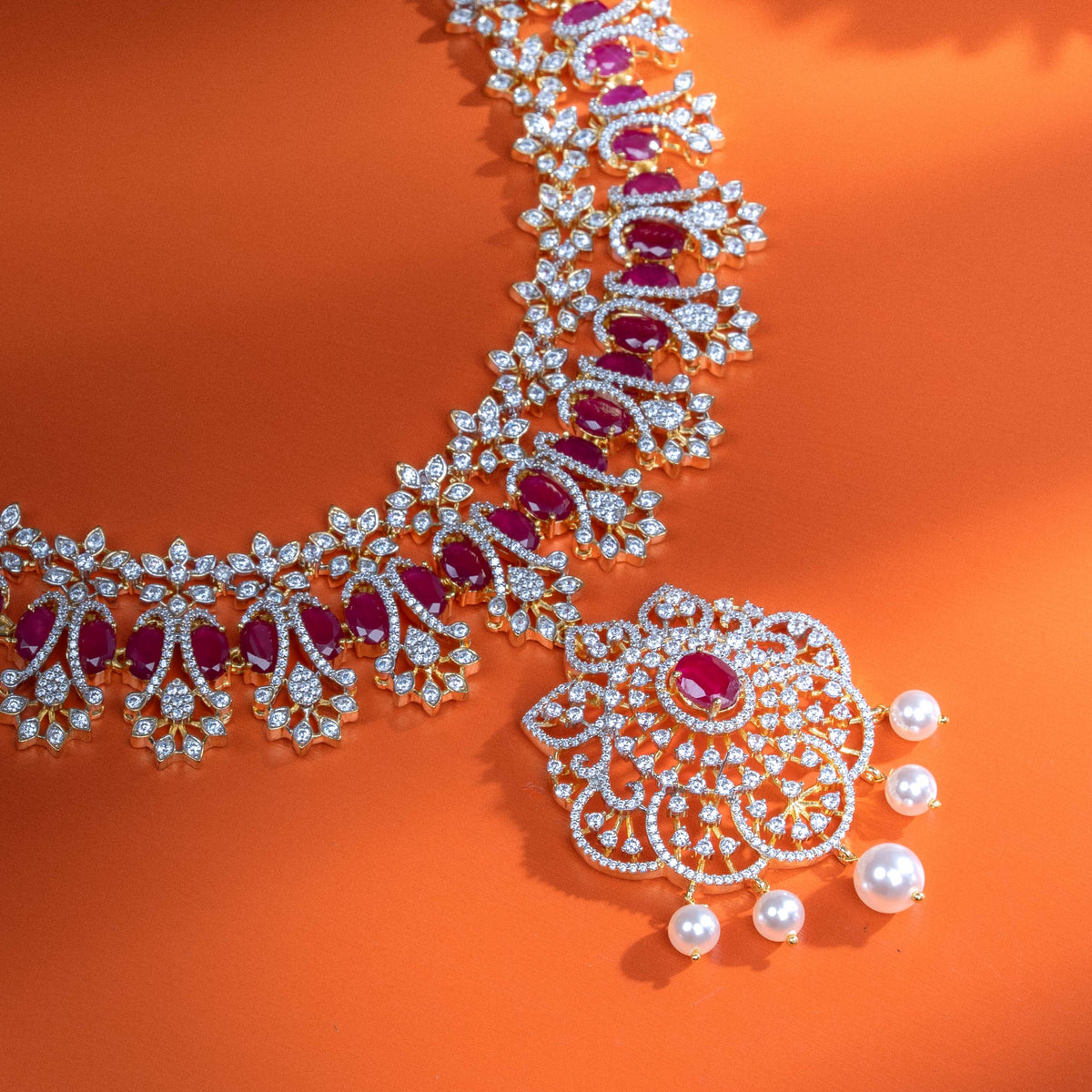 Cubic Zirconia Necklace
