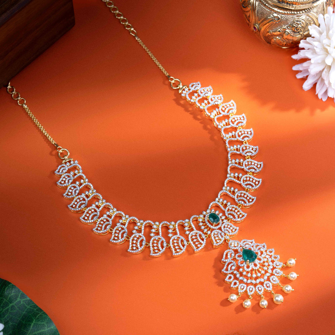 Cubic Zirconia Necklace