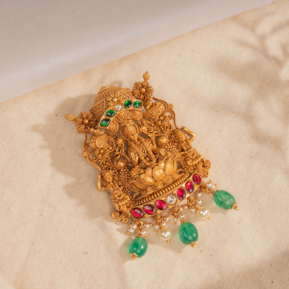 Deep Kundan Pendant