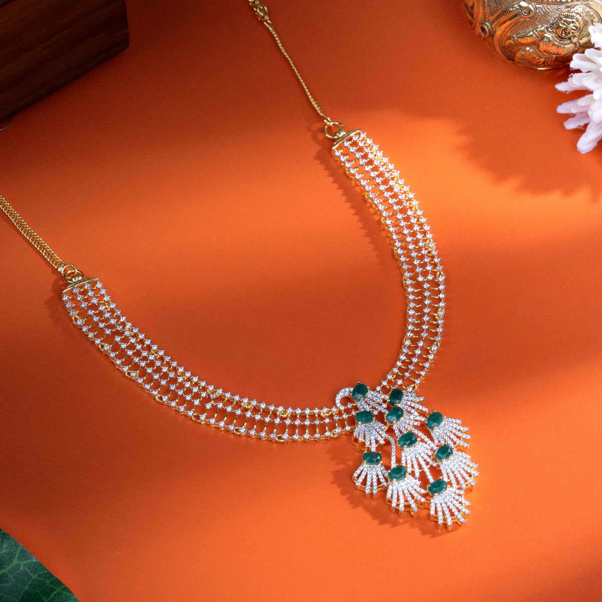 Cubic Zirconia Necklace