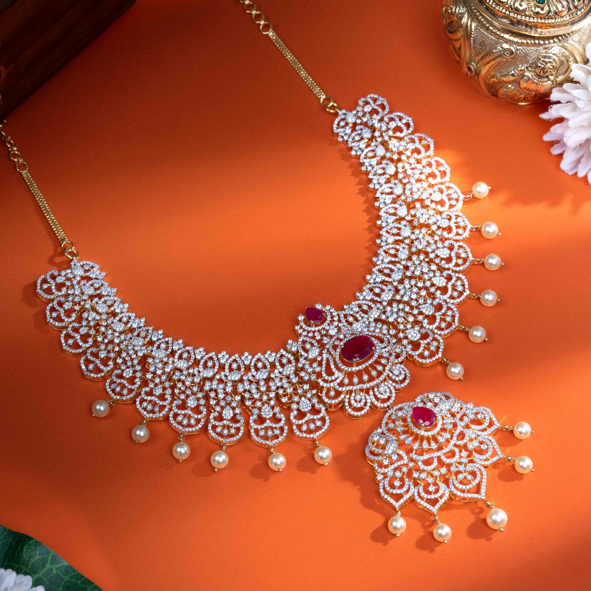 Cubic Zirconia Necklace