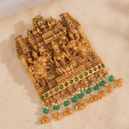 Deep Kundan Pendant