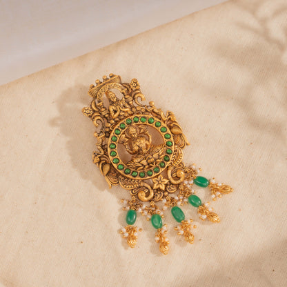 Deep Kundan Pendant