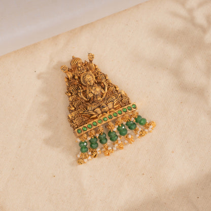Deep Kundan Pendant