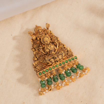 Deep Kundan Pendant