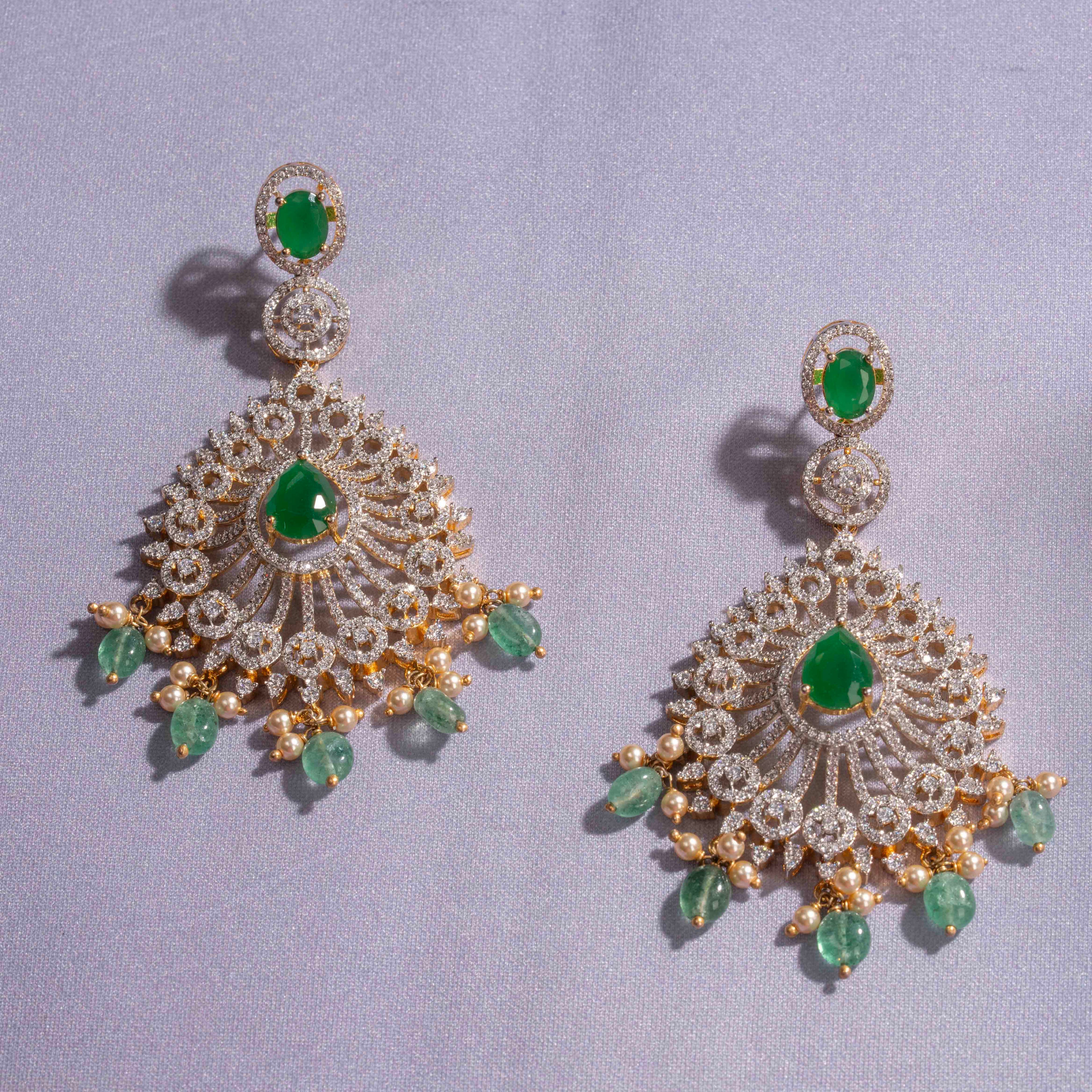 Cubic Zirconia Earring