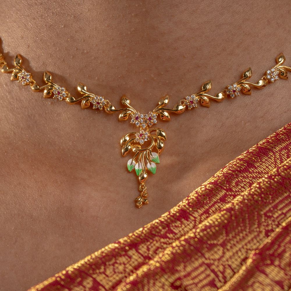 Leaf Lattice Necklace