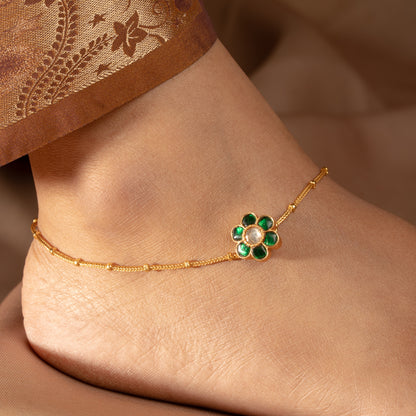 Poomalai Anklet