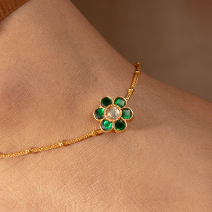 Poomalai Anklet