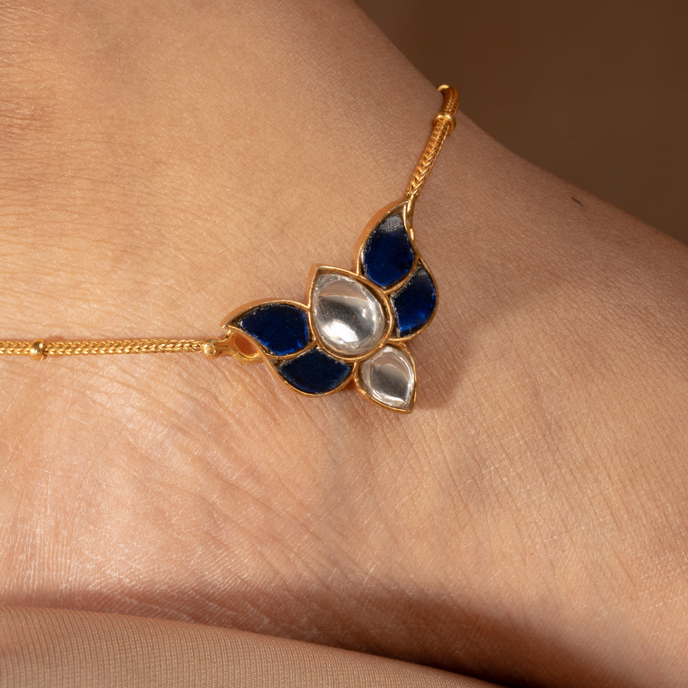 Kundan Anklet