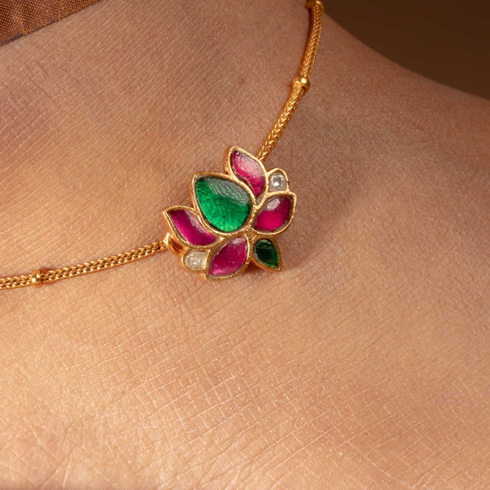 Kundan Anklet