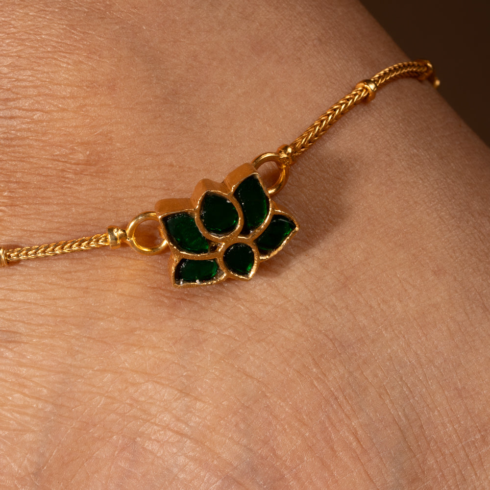 Kundan Anklet